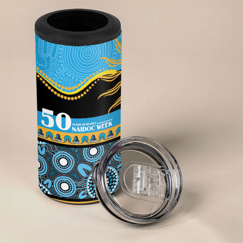 Titans NAIDOC Week Personalised 4 in 1 Can Cooler Tumbler Aboriginal Torres Strait Islanders Vibe