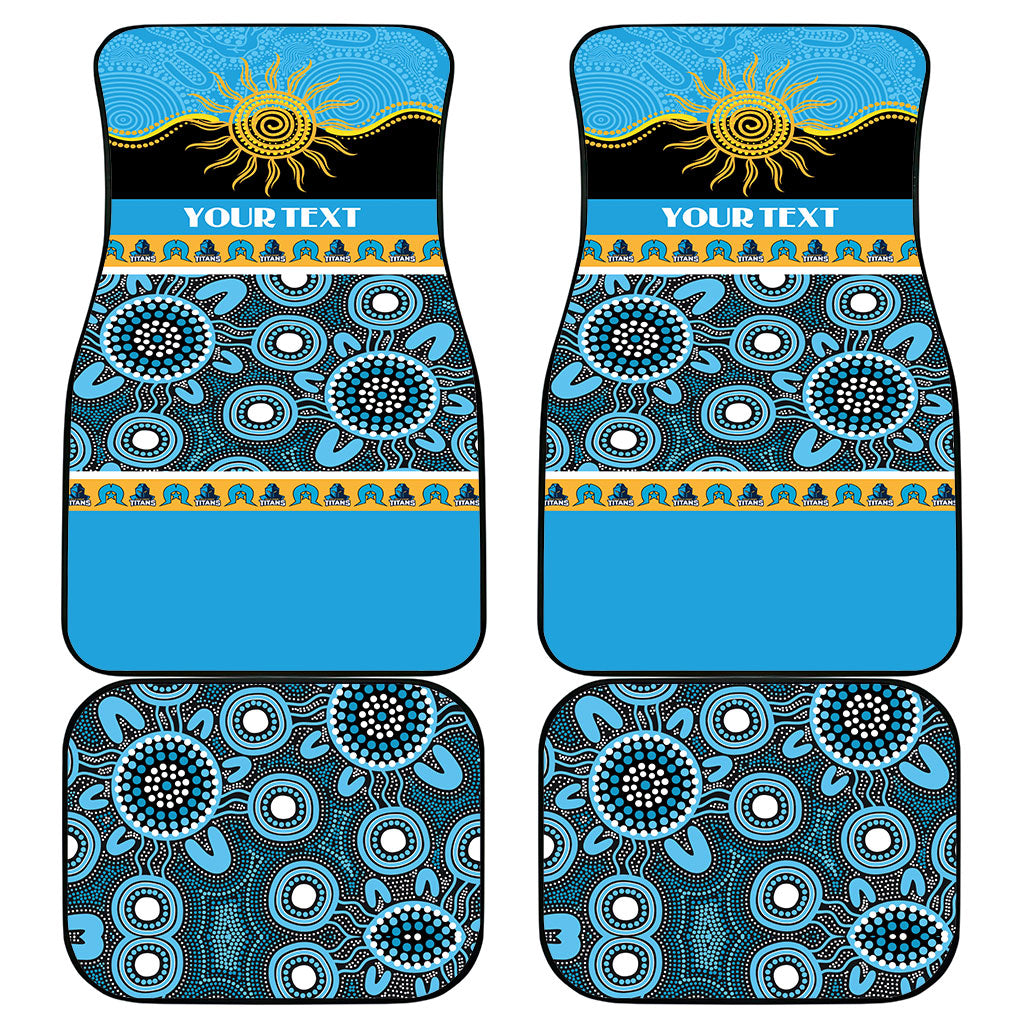 Titans NAIDOC Week Personalised Car Mats Aboriginal Torres Strait Islanders Vibe