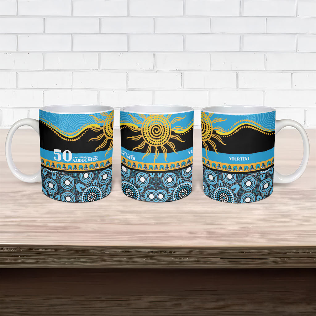 Titans NAIDOC Week Personalised Ceramic Mug Aboriginal Torres Strait Islanders Vibe