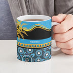 Titans NAIDOC Week Personalised Ceramic Mug Aboriginal Torres Strait Islanders Vibe