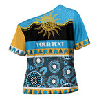 Titans NAIDOC Week Personalised Cross Shoulder Shirt Aboriginal Torres Strait Islanders Vibe