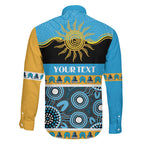 Titans NAIDOC Week Personalised Family Matching Long Sleeve Bodycon Dress and Hawaiian Shirt Aboriginal Torres Strait Islanders Vibe
