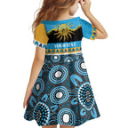 Titans NAIDOC Week Personalised Family Matching Puletasi and Hawaiian Shirt Aboriginal Torres Strait Islanders Vibe