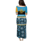 Titans NAIDOC Week Personalised Family Matching Puletasi and Hawaiian Shirt Aboriginal Torres Strait Islanders Vibe