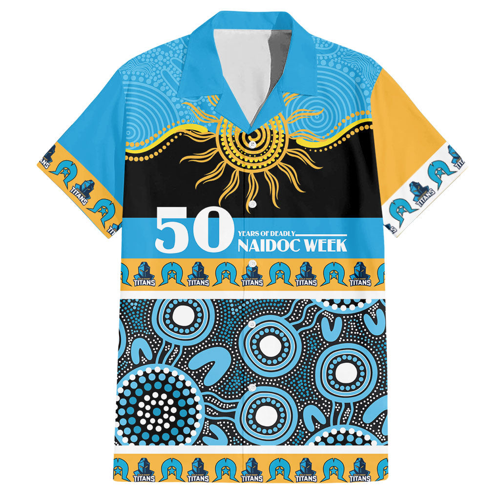 Titans NAIDOC Week Personalised Hawaiian Shirt Aboriginal Torres Strait Islanders Vibe