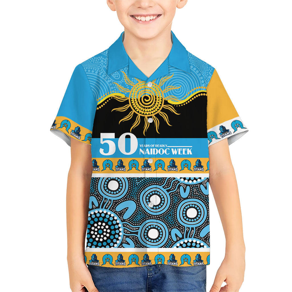 Titans NAIDOC Week Personalised Hawaiian Shirt Aboriginal Torres Strait Islanders Vibe