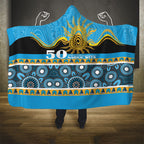 Titans NAIDOC Week Hooded Blanket Aboriginal Torres Strait Islanders Vibe