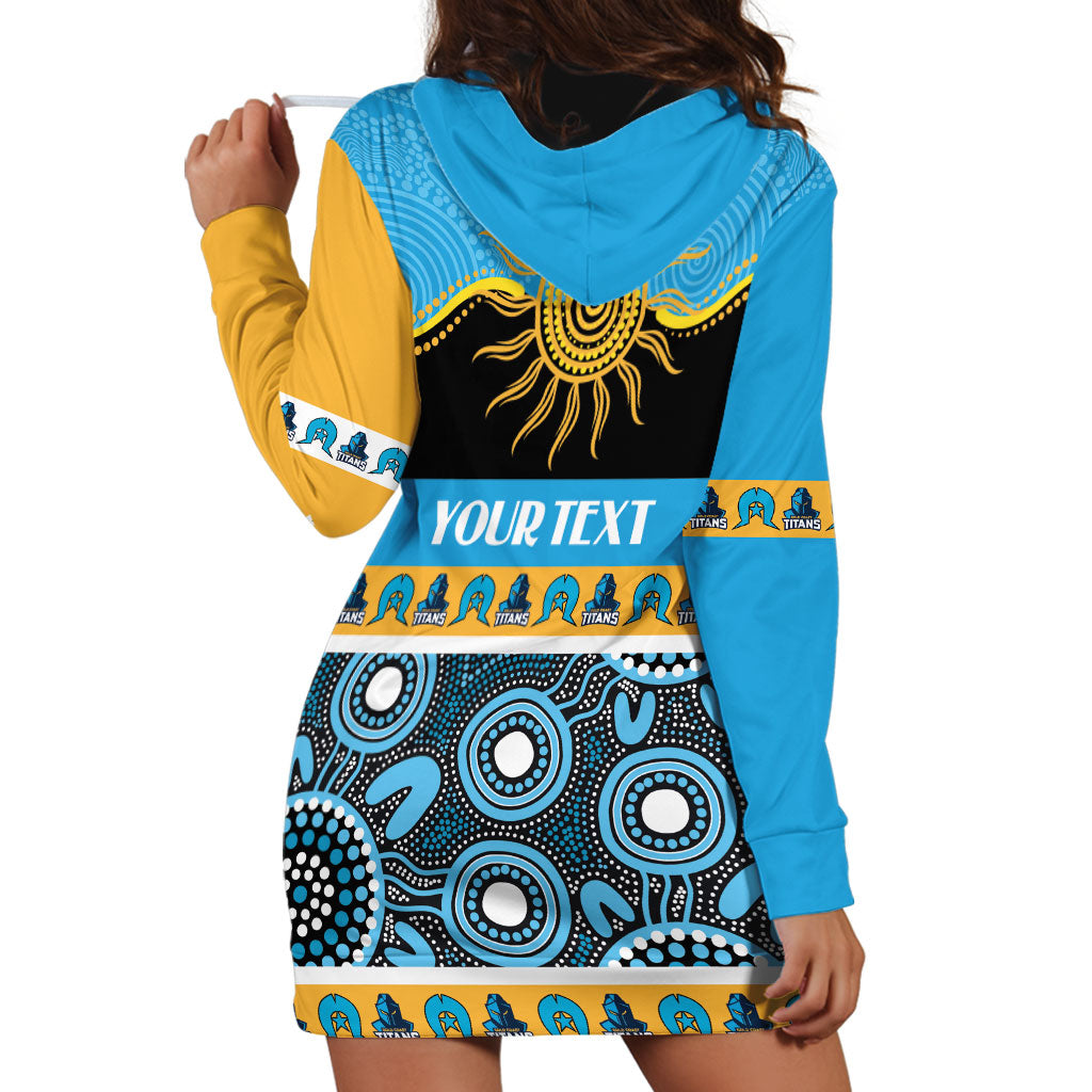 Titans NAIDOC Week Personalised Hoodie Dress Aboriginal Torres Strait Islanders Vibe