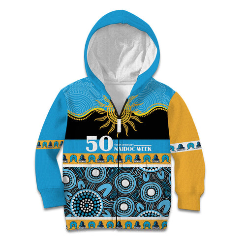 Titans NAIDOC Week Personalised Kid Hoodie Aboriginal Torres Strait Islanders Vibe