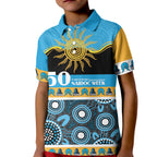 Titans NAIDOC Week Personalised Kid Polo Shirt Aboriginal Torres Strait Islanders Vibe