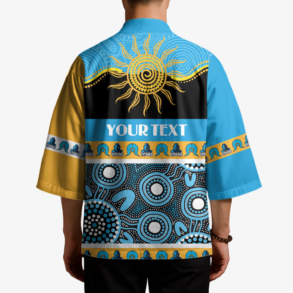 Titans NAIDOC Week Personalised Kimono Aboriginal Torres Strait Islanders Vibe