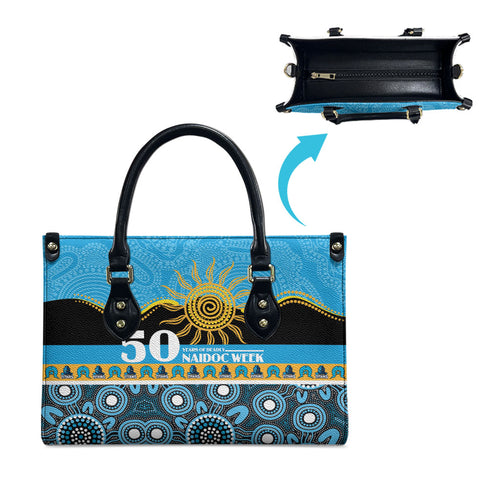 Titans NAIDOC Week Leather Bag Aboriginal Torres Strait Islanders Vibe