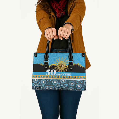 Titans NAIDOC Week Leather Bag Aboriginal Torres Strait Islanders Vibe