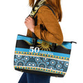 Titans NAIDOC Week Leather Tote Bag Aboriginal Torres Strait Islanders Vibe
