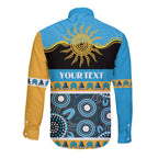 Titans NAIDOC Week Personalised Long Sleeve Button Shirt Aboriginal Torres Strait Islanders Vibe