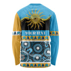 Titans NAIDOC Week Personalised Long Sleeve Shirt Aboriginal Torres Strait Islanders Vibe