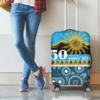 Titans NAIDOC Week Luggage Cover Aboriginal Torres Strait Islanders Vibe