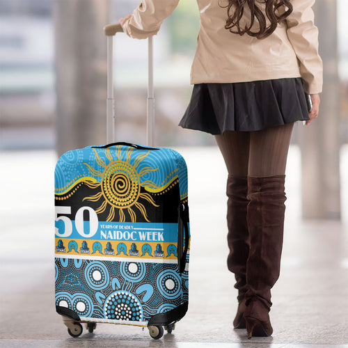 Titans NAIDOC Week Luggage Cover Aboriginal Torres Strait Islanders Vibe