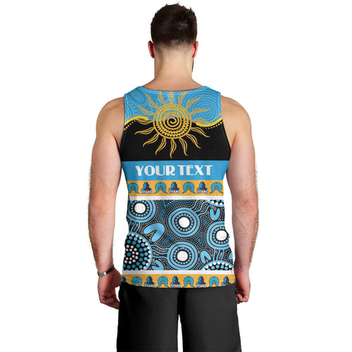 Titans NAIDOC Week Personalised Men Tank Top Aboriginal Torres Strait Islanders Vibe