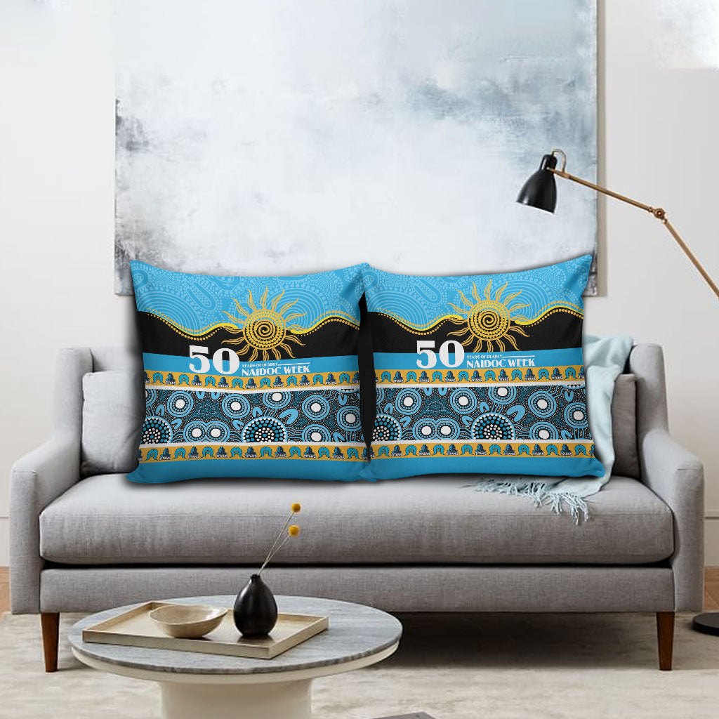Titans NAIDOC Week Pillow Cover Aboriginal Torres Strait Islanders Vibe