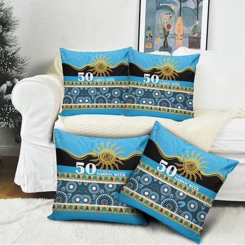 Titans NAIDOC Week Pillow Cover Aboriginal Torres Strait Islanders Vibe