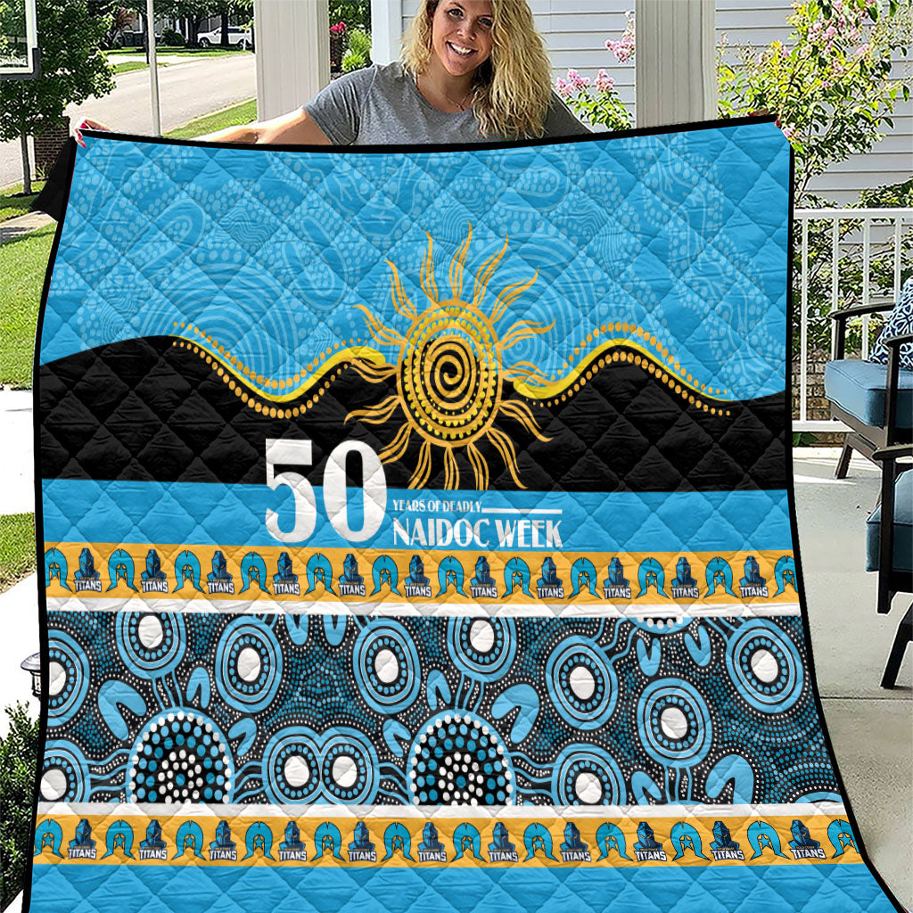 Titans NAIDOC Week Quilt Aboriginal Torres Strait Islanders Vibe