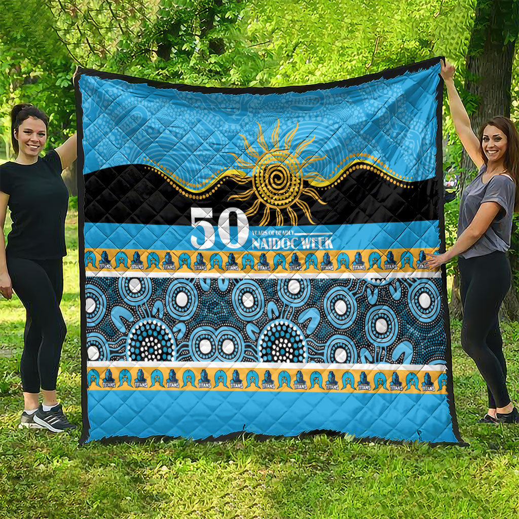 Titans NAIDOC Week Quilt Aboriginal Torres Strait Islanders Vibe