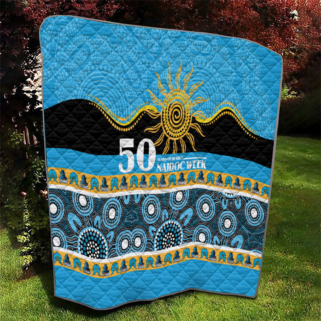 Titans NAIDOC Week Quilt Aboriginal Torres Strait Islanders Vibe