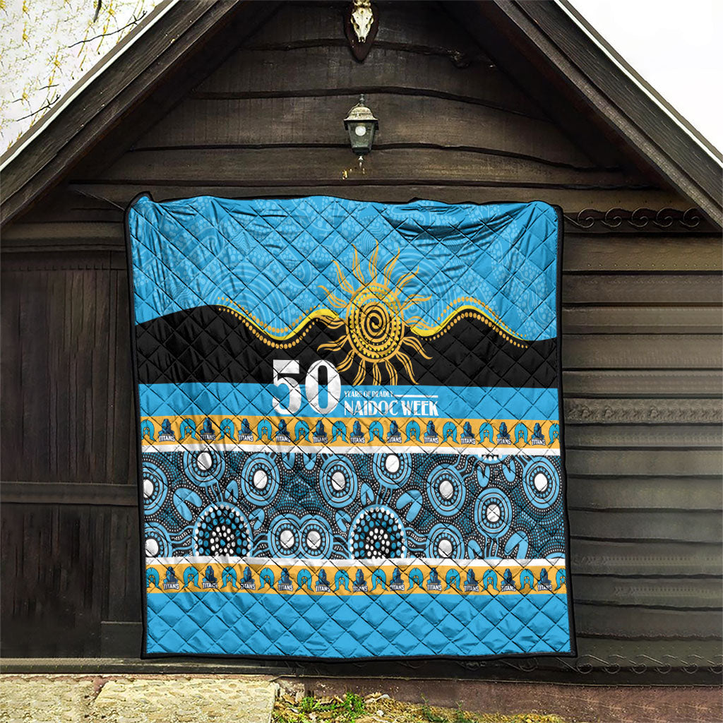 Titans NAIDOC Week Quilt Aboriginal Torres Strait Islanders Vibe