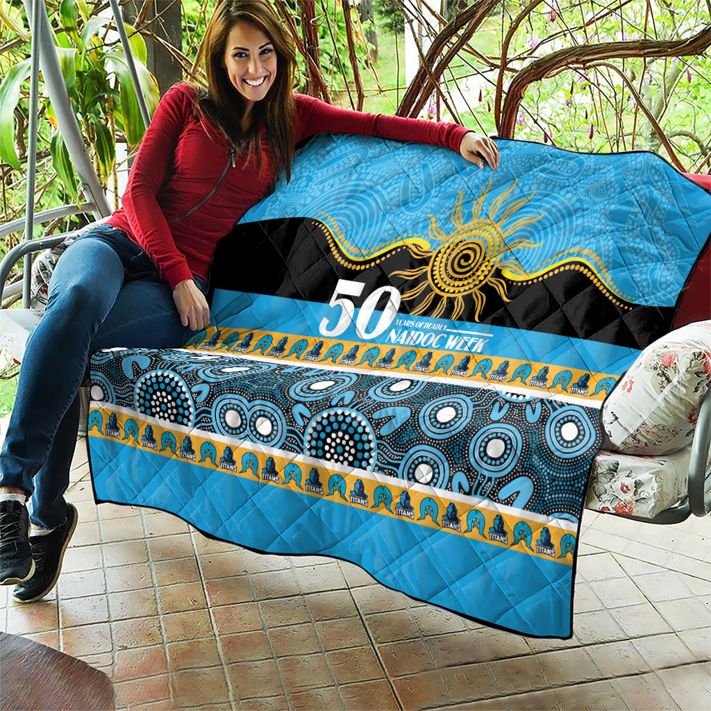 Titans NAIDOC Week Quilt Aboriginal Torres Strait Islanders Vibe