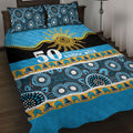 Titans NAIDOC Week Quilt Bed Set Aboriginal Torres Strait Islanders Vibe