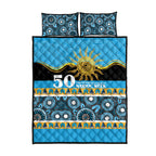 Titans NAIDOC Week Quilt Bed Set Aboriginal Torres Strait Islanders Vibe
