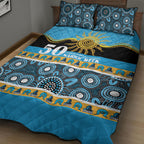 Titans NAIDOC Week Quilt Bed Set Aboriginal Torres Strait Islanders Vibe