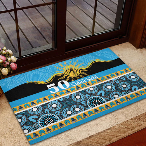 Titans NAIDOC Week Rubber Doormat Aboriginal Torres Strait Islanders Vibe