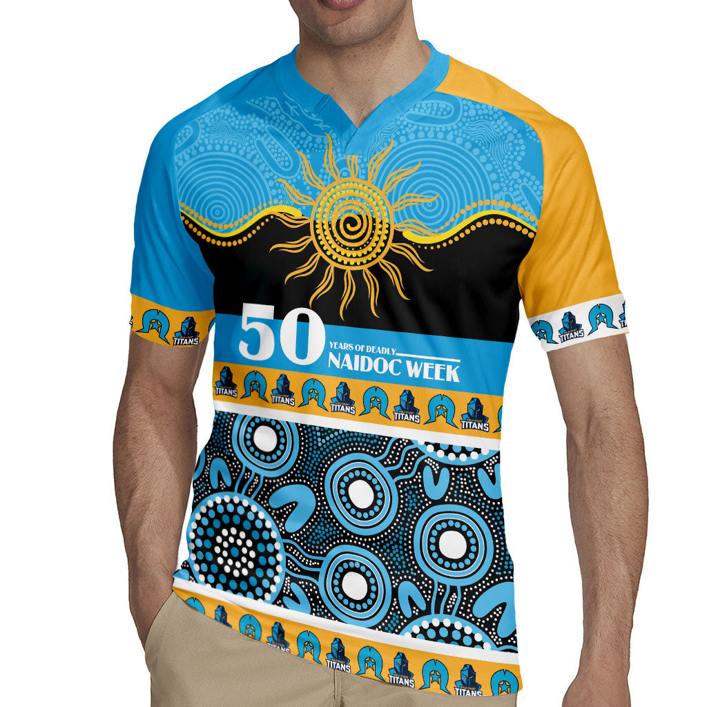 Titans NAIDOC Week Personalised Rugby Jersey Aboriginal Torres Strait Islanders Vibe