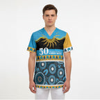 Titans NAIDOC Week Personalised Scrub Top Aboriginal Torres Strait Islanders Vibe