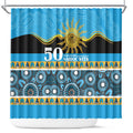Titans NAIDOC Week Shower Curtain Aboriginal Torres Strait Islanders Vibe