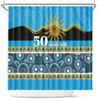 Titans NAIDOC Week Shower Curtain Aboriginal Torres Strait Islanders Vibe