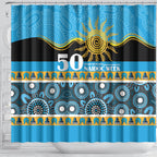 Titans NAIDOC Week Shower Curtain Aboriginal Torres Strait Islanders Vibe