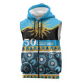 Titans NAIDOC Week Personalised Sleeveless Zip Hoodie Aboriginal Torres Strait Islanders Vibe