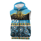 Titans NAIDOC Week Personalised Sleeveless Zip Hoodie Aboriginal Torres Strait Islanders Vibe