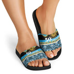 Titans NAIDOC Week Slide Sandals Aboriginal Torres Strait Islanders Vibe