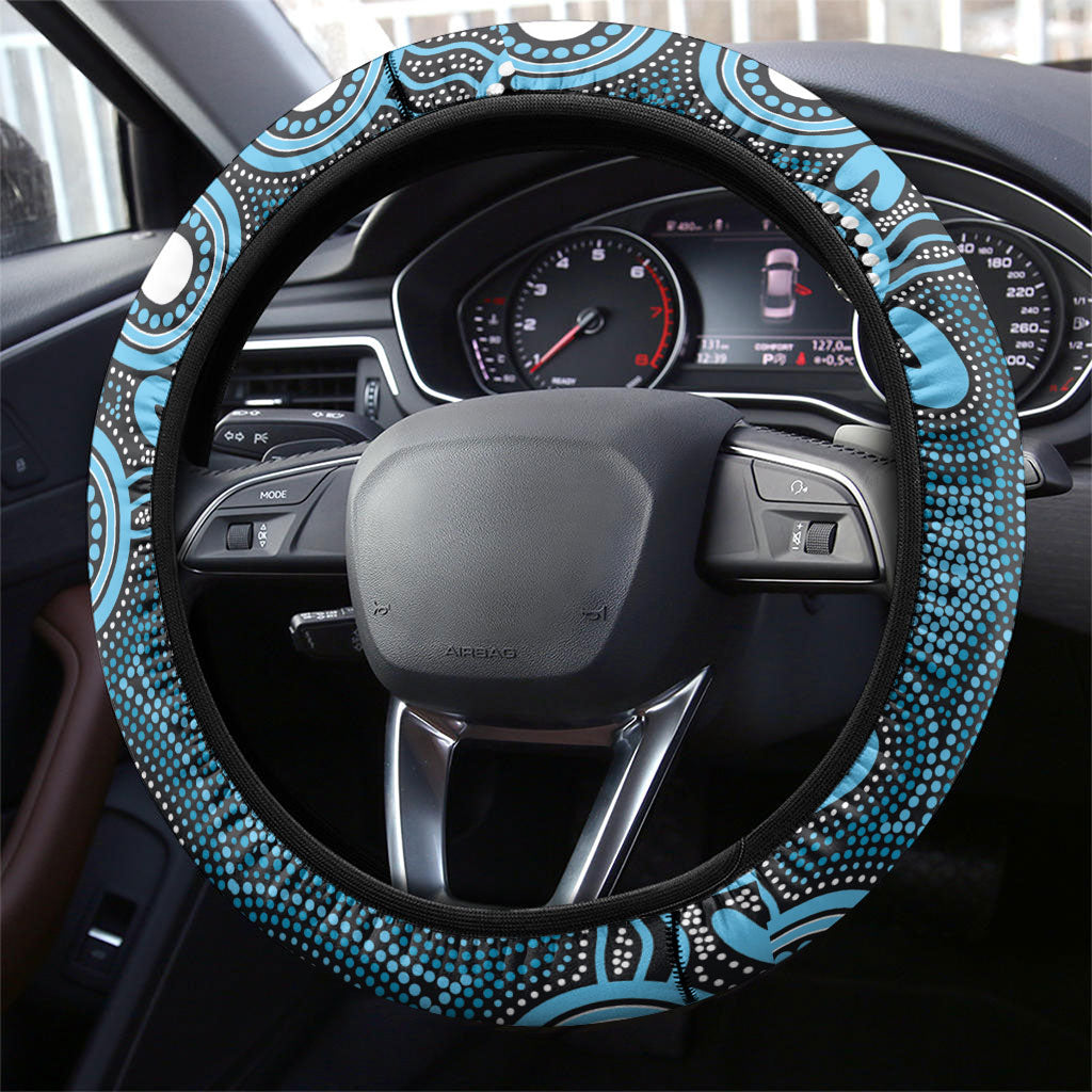Titans NAIDOC Week Steering Wheel Cover Aboriginal Torres Strait Islanders Vibe