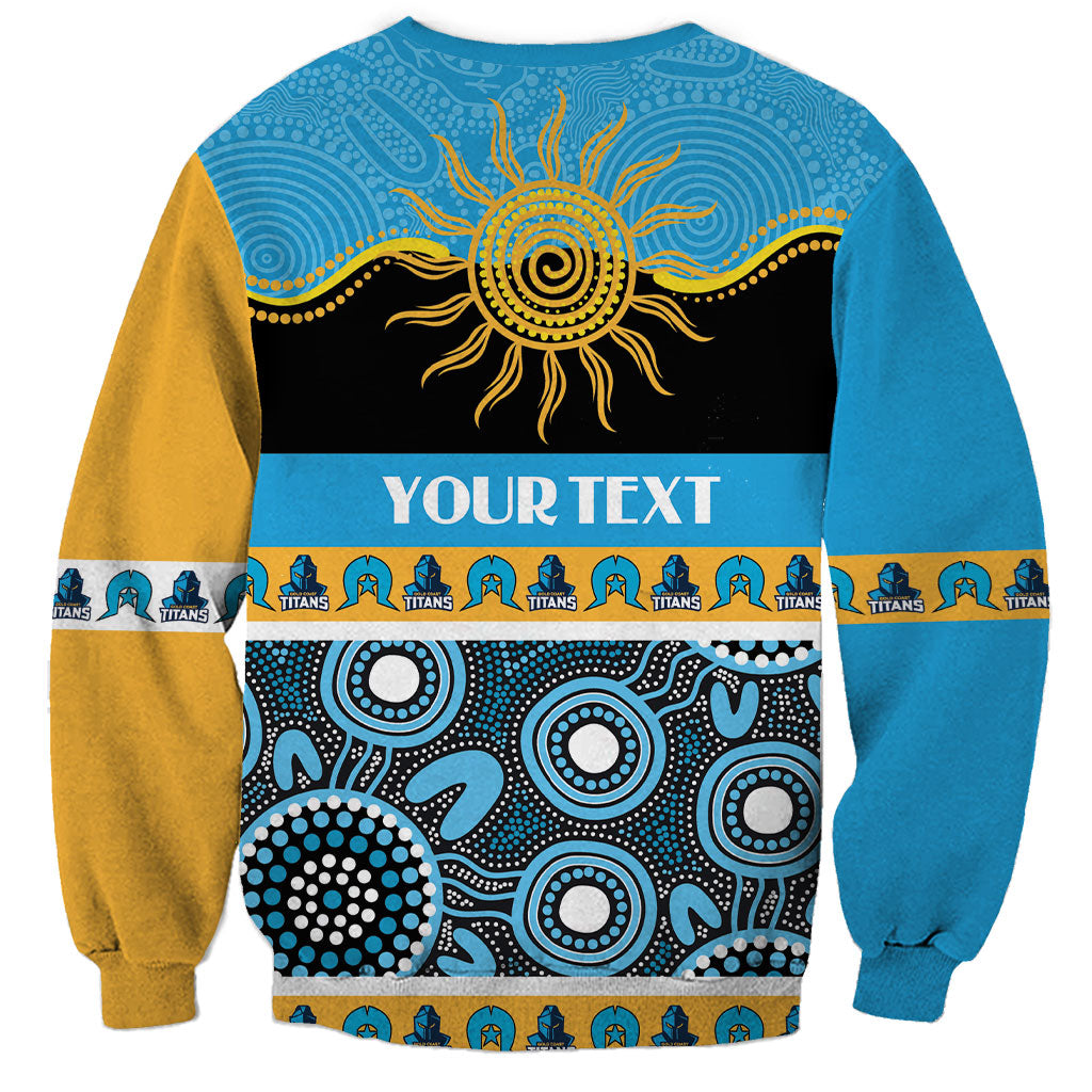 Titans NAIDOC Week Personalised Sweatshirt Aboriginal Torres Strait Islanders Vibe