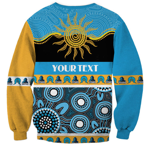 Titans NAIDOC Week Personalised Sweatshirt Aboriginal Torres Strait Islanders Vibe