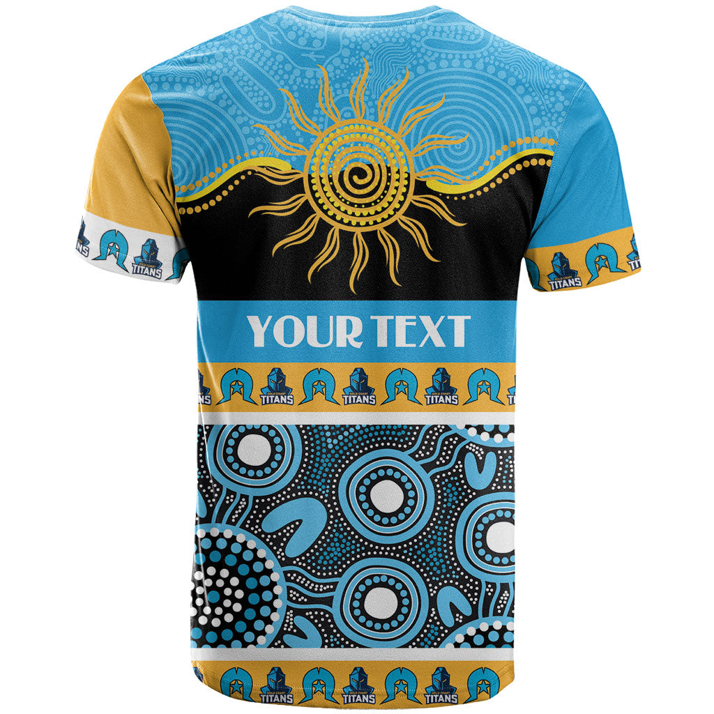 Titans NAIDOC Week Personalised T Shirt Aboriginal Torres Strait Islanders Vibe