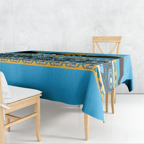 Titans NAIDOC Week Tablecloth Aboriginal Torres Strait Islanders Vibe