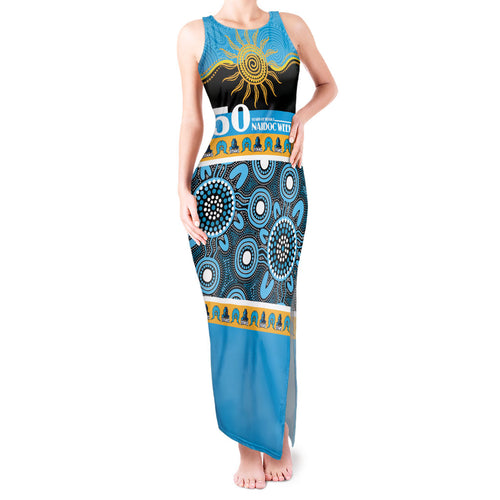 Titans NAIDOC Week Personalised Tank Maxi Dress Aboriginal Torres Strait Islanders Vibe