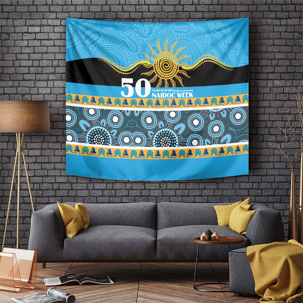 Titans NAIDOC Week Tapestry Aboriginal Torres Strait Islanders Vibe