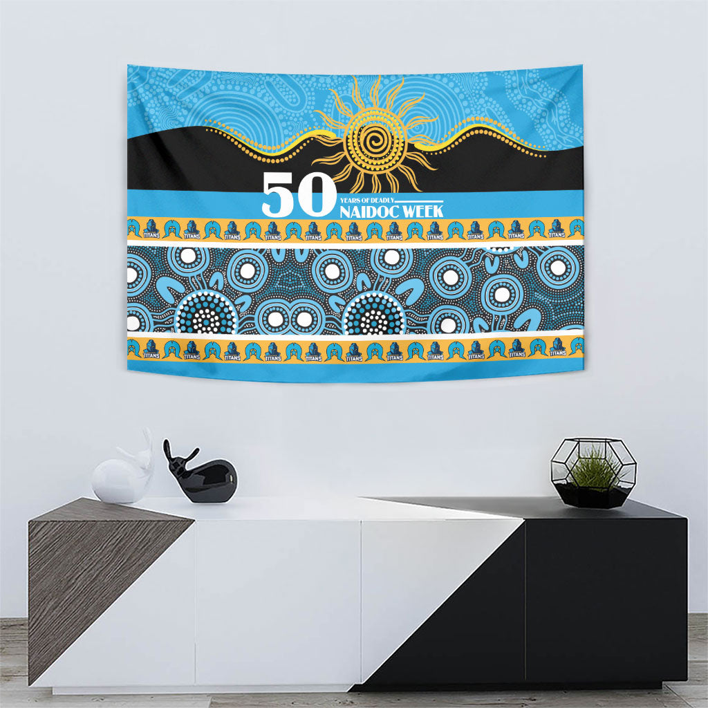 Titans NAIDOC Week Tapestry Aboriginal Torres Strait Islanders Vibe